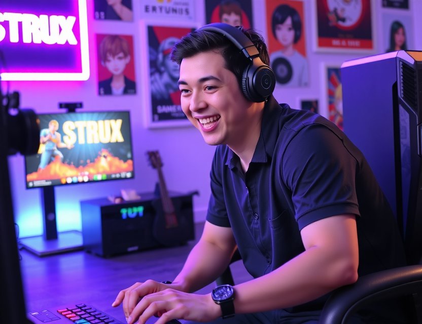 Gamer testimonial for PlayStrux PC games