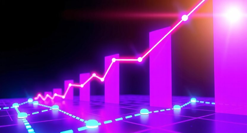 Futuristic Growth Chart for PlayStrux Investments